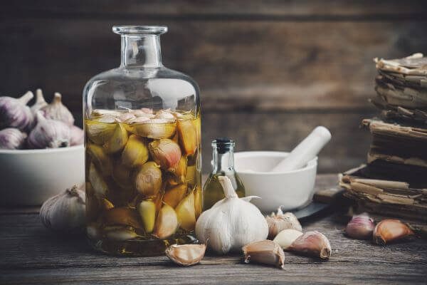 Nalewka czosnkowa Nalewka z czosnku jako antybiotyk